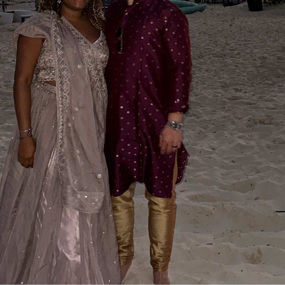 Selling my husband Kurta worn once for a wedding